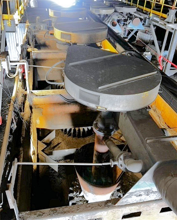 3 Units -banks Of 3-cell Metso Model Dr-500 Flotation Cells)